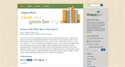 Desktop Screenshot of cleanandgreenlaw.com